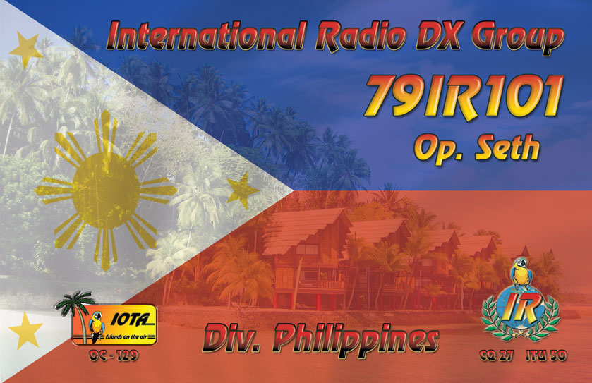 79IR101 front QSL