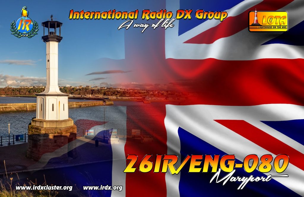 26IR/ENG-080 Maryport Lighthouse Cumbria, England
