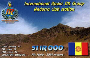 51IR000 clubstation QSL